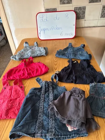 Lots fille 6 mois vertbaudet