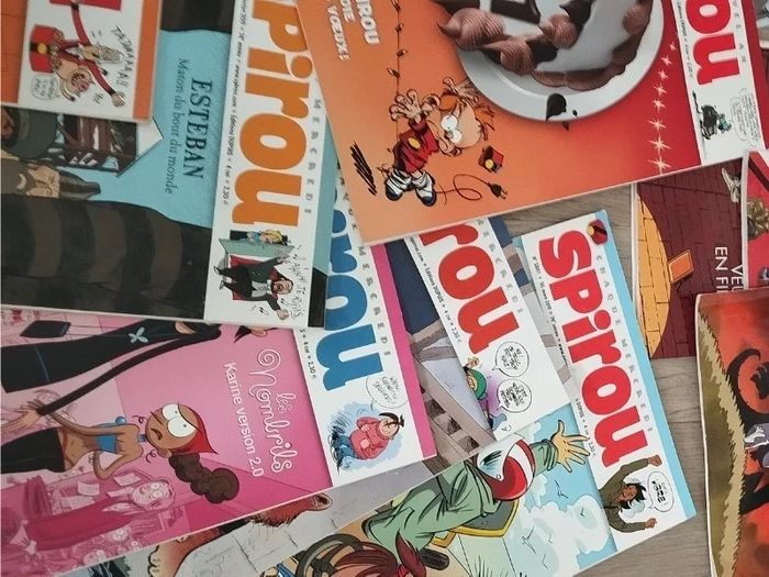 Lot de 12 magazines SPIROU année 2010-11 L006  7578877699 - photo numéro 9