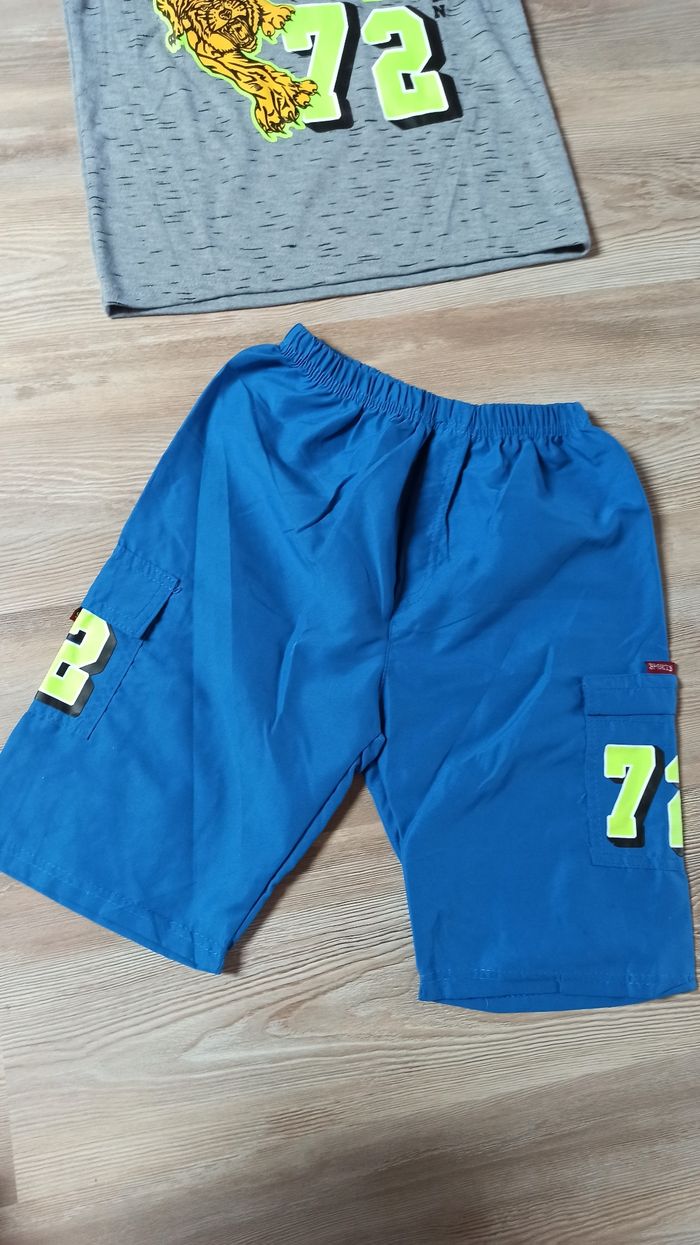 Ensemble été short t-shirt 10 ans - photo numéro 2