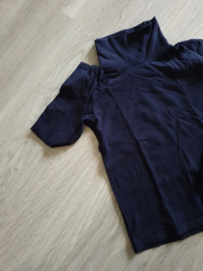 Sous-pull bleu marine 8 ans - photo numéro 3