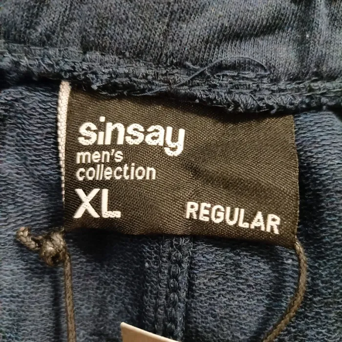 Short bleu regular taille élastique avec cordon Sinsay homme taille XL A877 - photo numéro 10
