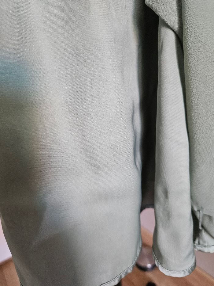 Robe manches longues vertes d'eau H&M taille 38 - photo numéro 4