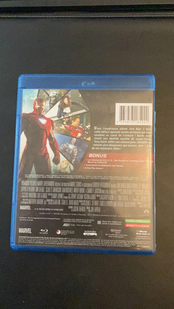 Blu Ray . Iron Man 2. - photo numéro 2