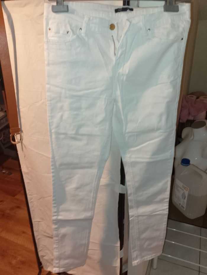 pantalon blanc t38