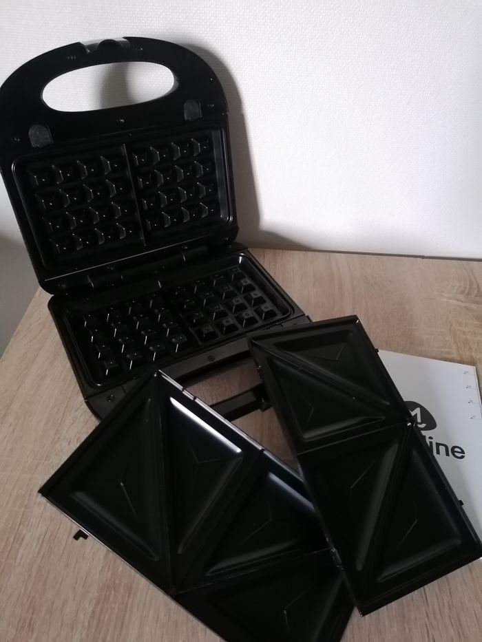 Gaufrier croque monsieur - photo numéro 2