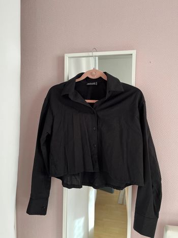Chemise courte noire - neuve jamais porté