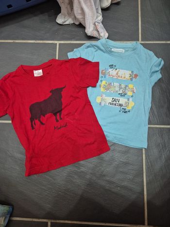 Lot de 2 t shirt