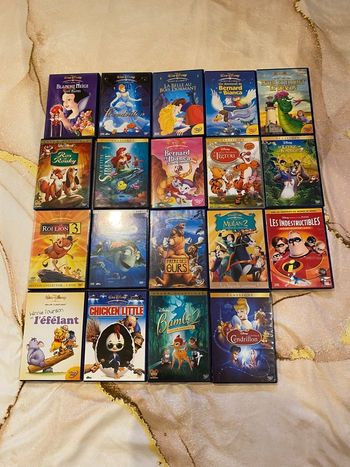 Collection de DVD de Disney 