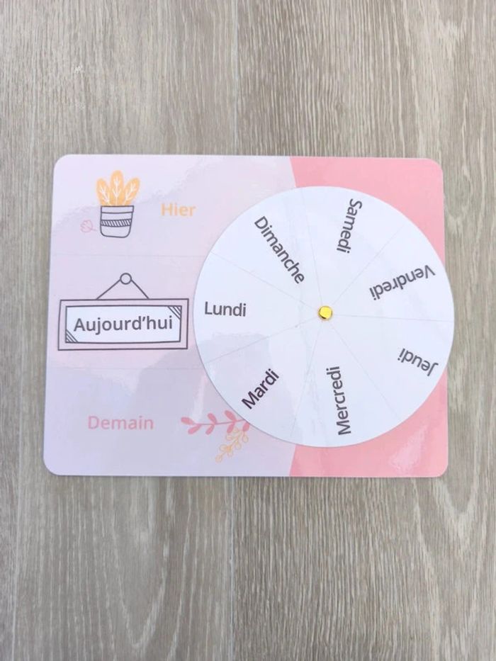 La roue des jours de la semaine - photo numéro 2