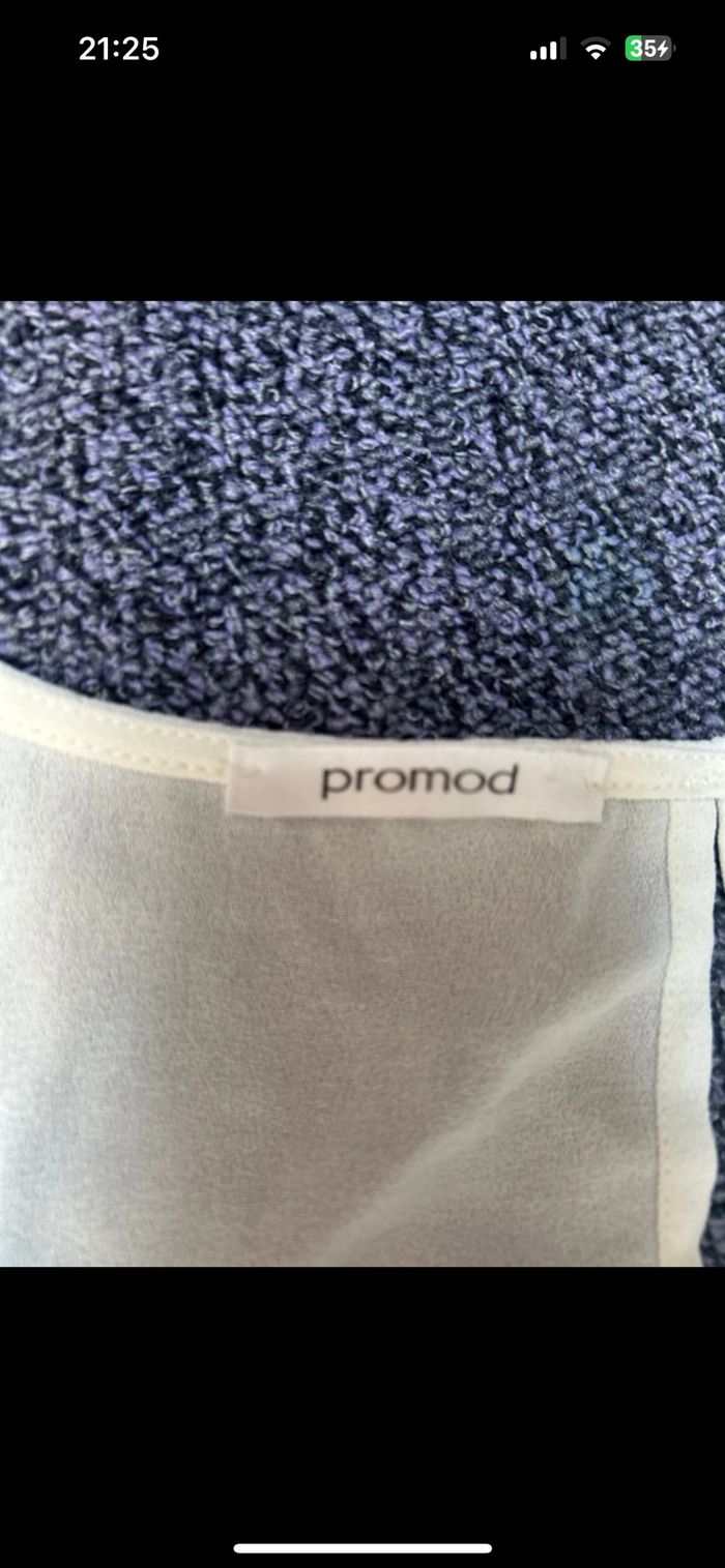 Haut blanc promod - photo numéro 4