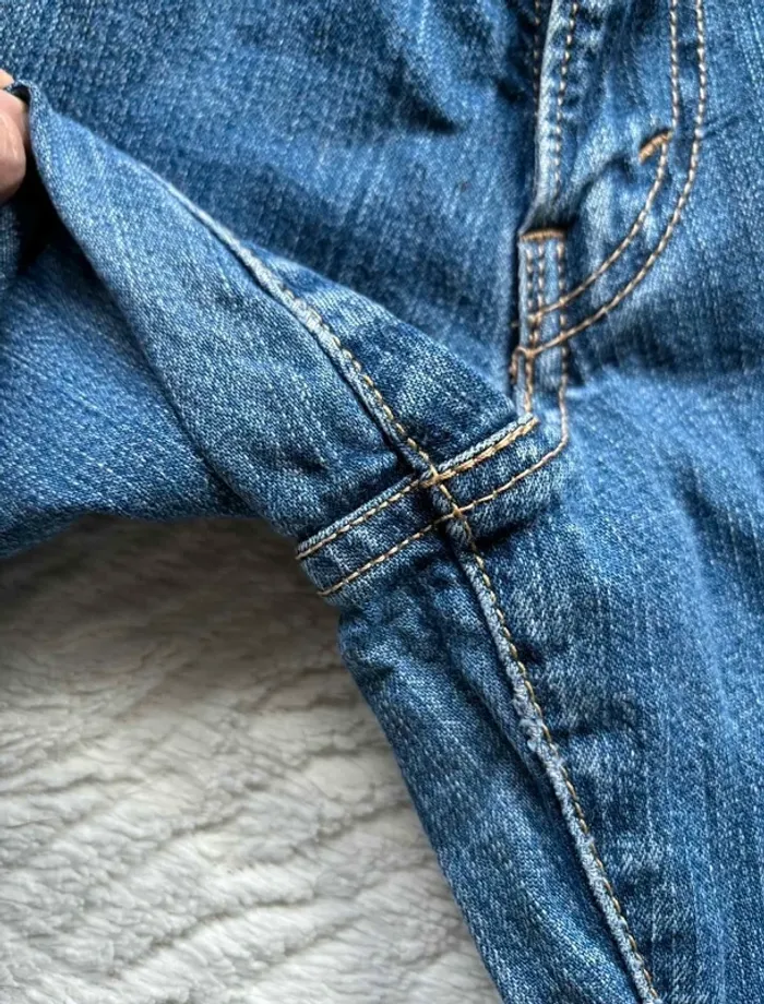 Jean Levi’s 550 Relaxed Bootcut femme bleu 2000s y2k Rare Collector taille 38/40 M/L us taille basse - photo numéro 8