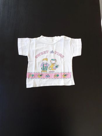 Tee-shirt manches courtes 3 mois