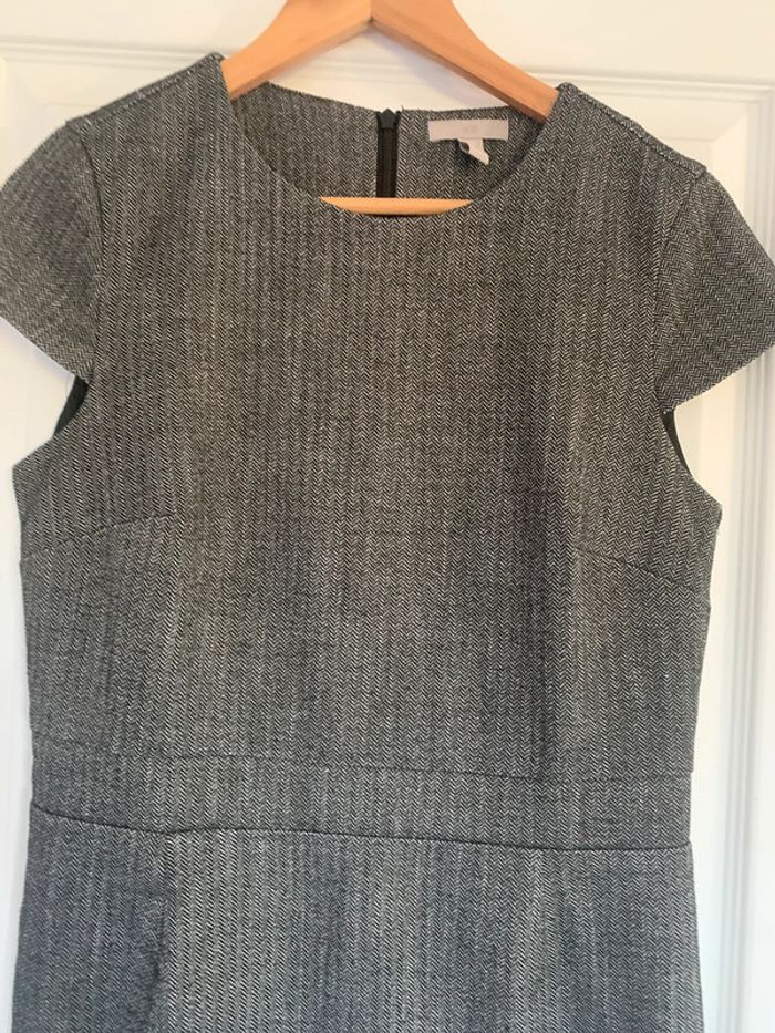 Robe H&M taille 40 grise automne hiver - photo numéro 3