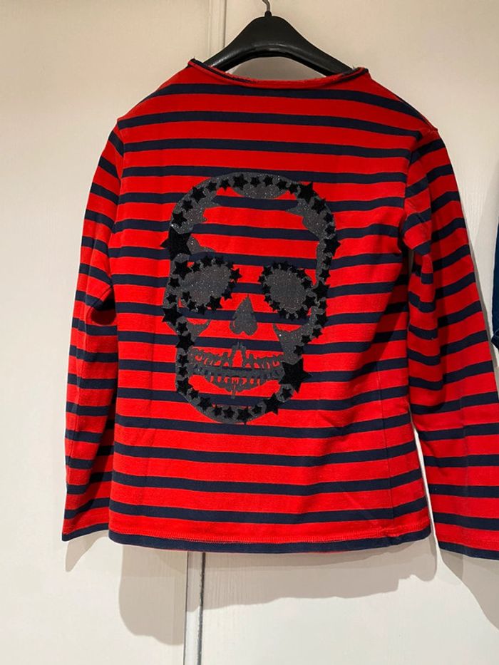 Zadig et Voltaire mixte Marine rouge petit 12 ans, XS - photo numéro 7