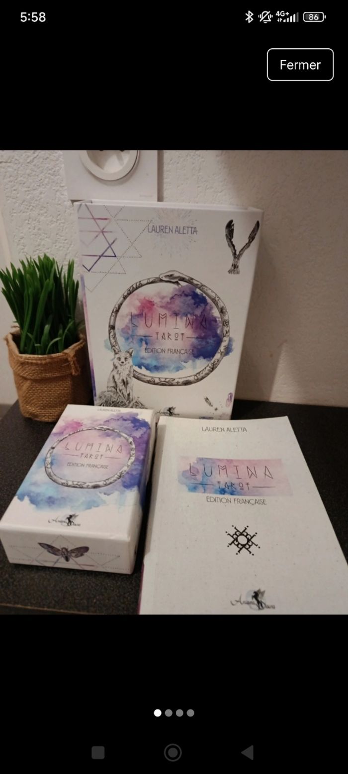 Coffret Tarot Lumina