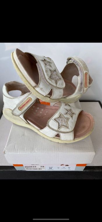 Sandales fille cuir Taille 28