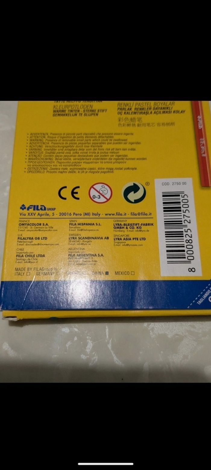 Boite de 12 crayons de couleur Giotto Elios - photo numéro 5