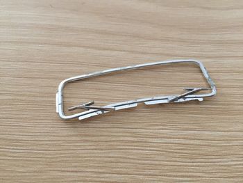 Contour vitre avant pièce détachée miniature 1/18 Citroën traction 15cv 1952 Maisto #A40