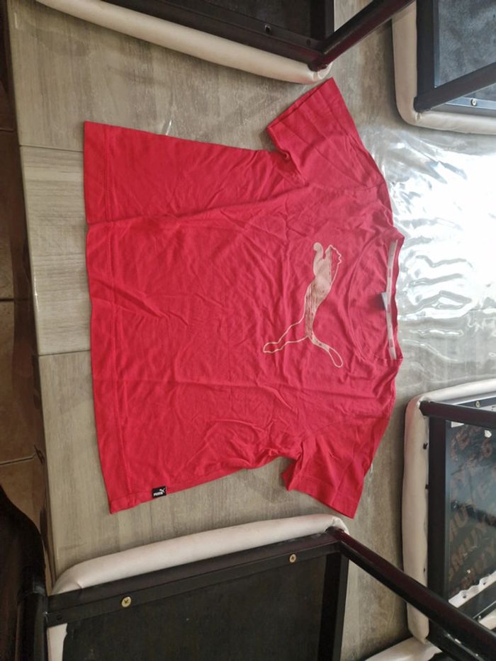 Tee shirt rose puma - photo numéro 2