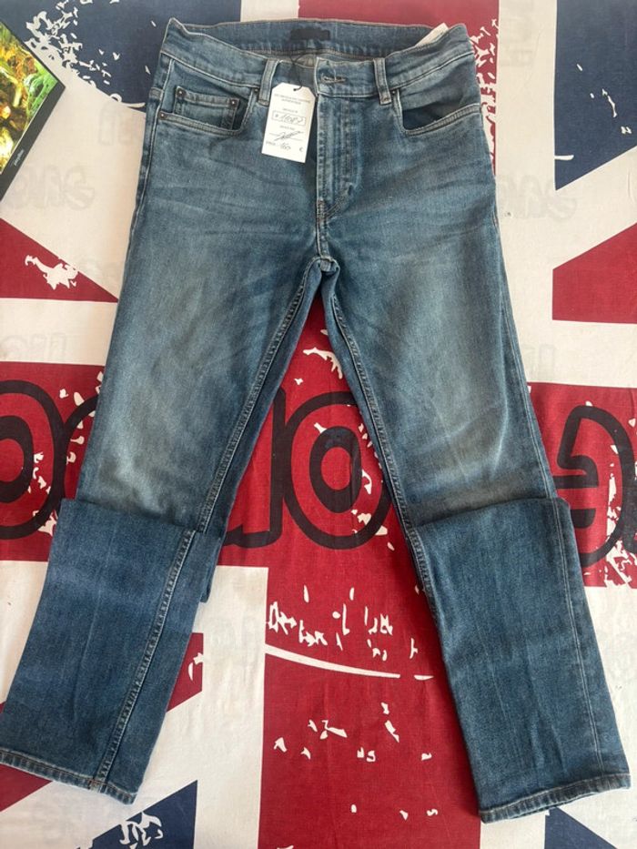 Jeans coupe slim Prada taille 38 bleu marine coupe slim - photo numéro 3