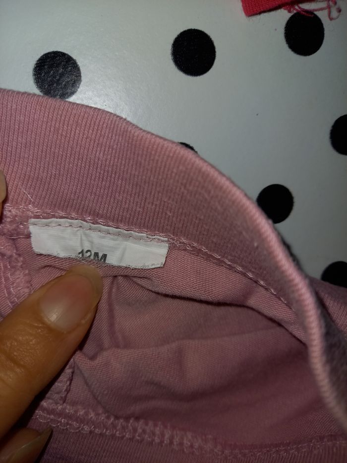 Lot de 4 leggings fille 12 mois - photo numéro 7