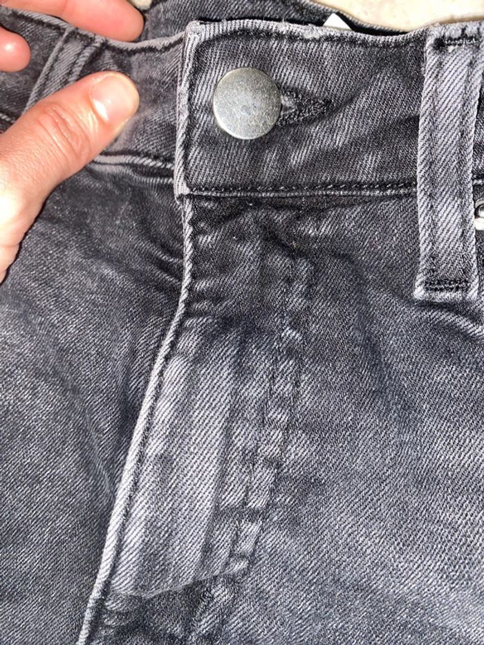 Shirt en jean noir - photo numéro 3