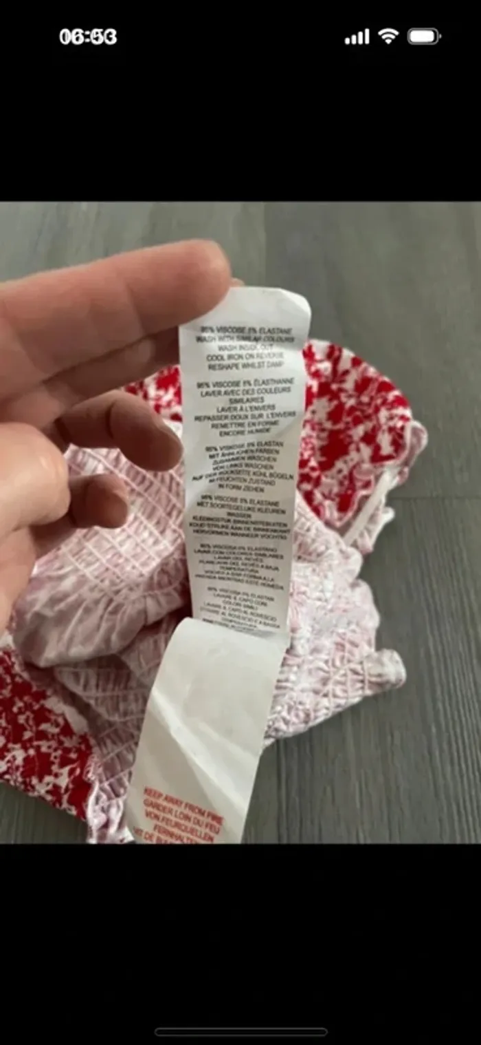 Top court boohoo taille 36 - photo numéro 8