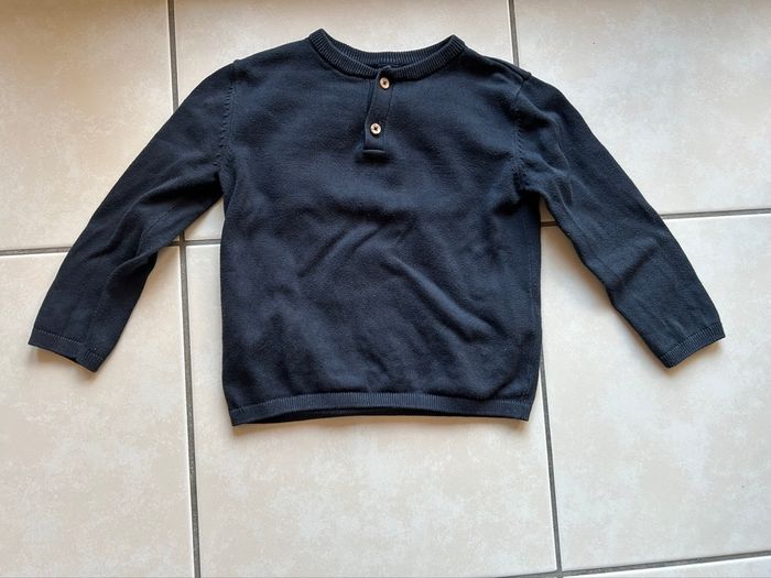 Lot 2 pulls coton 4 ans Kiabi - photo numéro 2