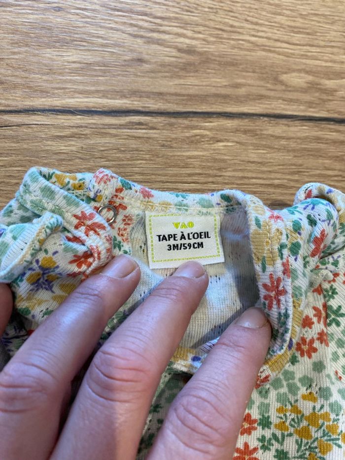 Pyjama coton 3 mois - photo numéro 2