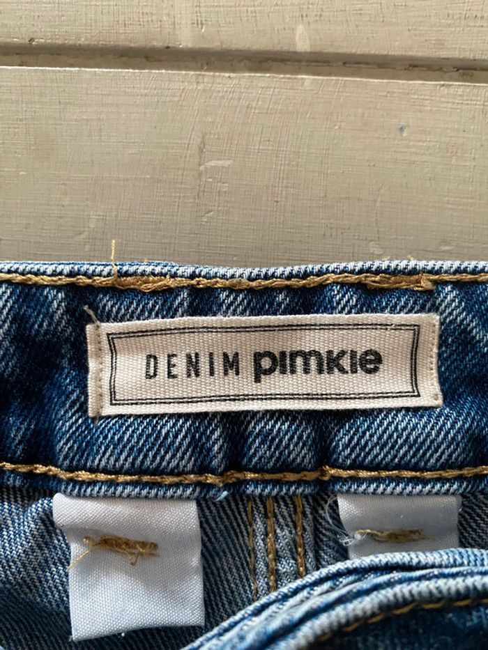 Jeans Pimkie bleu taille haute taille 32 XXS - photo numéro 7