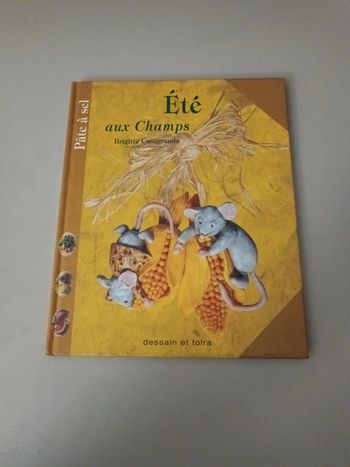 Été aux champs pâte à sel Brigitte casagranda