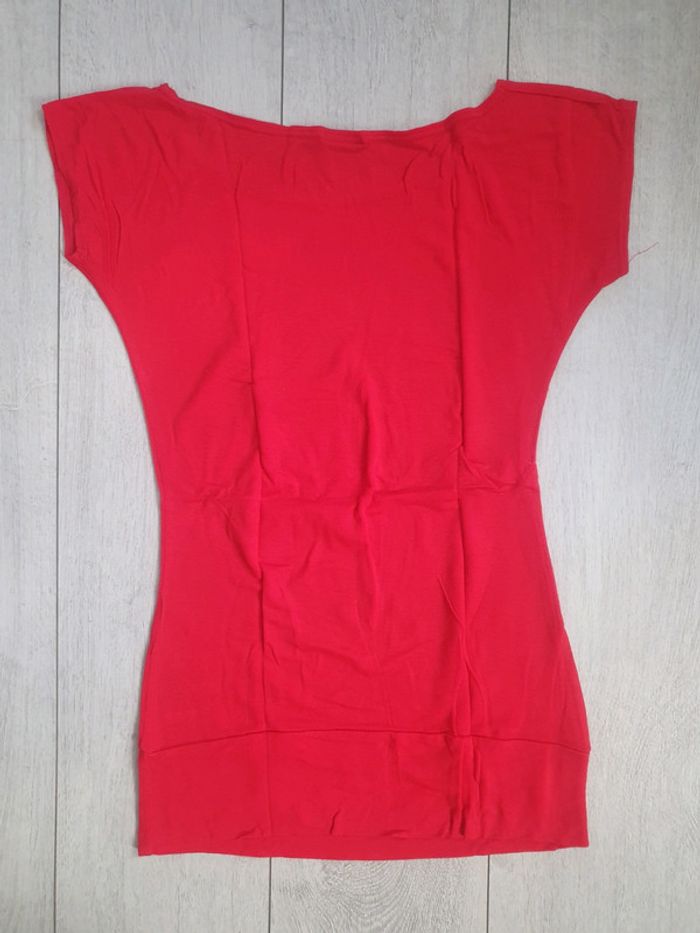 T-shirt Anglais Rouge - photo numéro 2