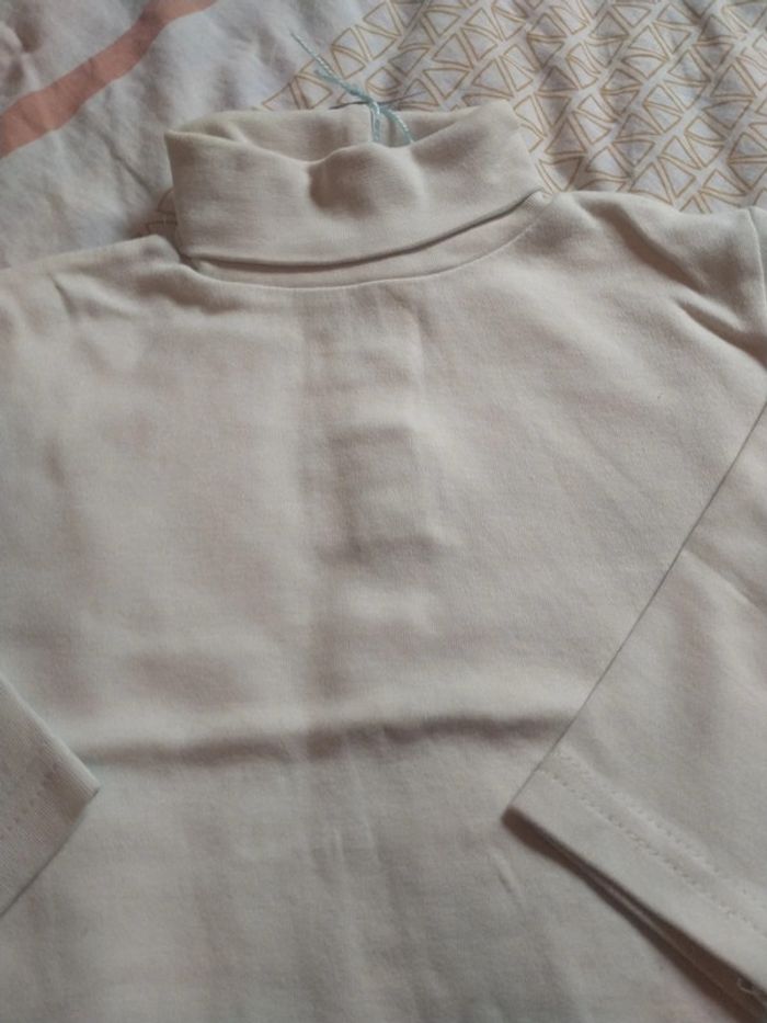Sous pull écru 3 ans - photo numéro 3