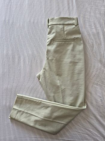 Pantalon vert sauge femme 