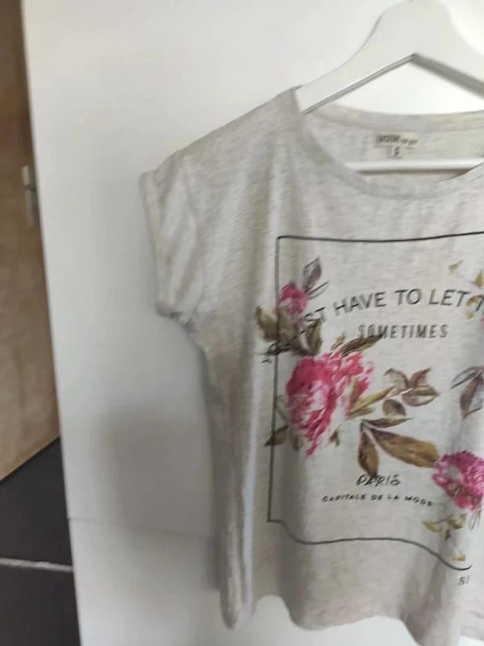 T-shirt chiné Inside - photo numéro 2