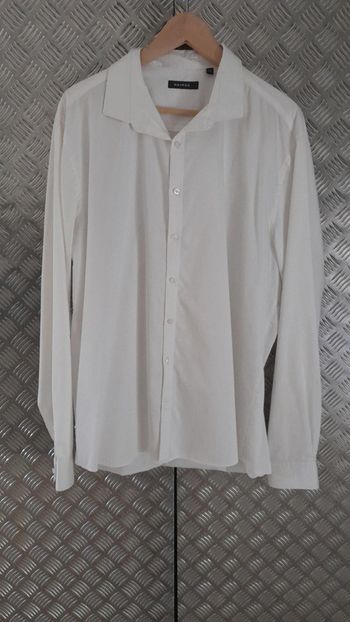 Chemise blanche homme