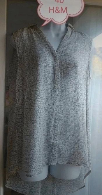 Blouse fluide longueur dos femme.40.