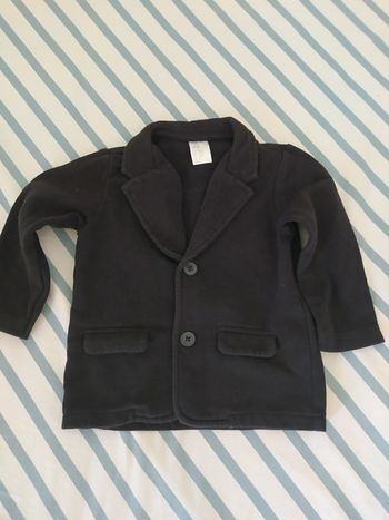 Blazer noir petit garçon h&m 9/12mois