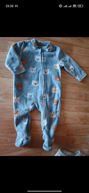 Pyjama chaud Kiabi 6 mois 