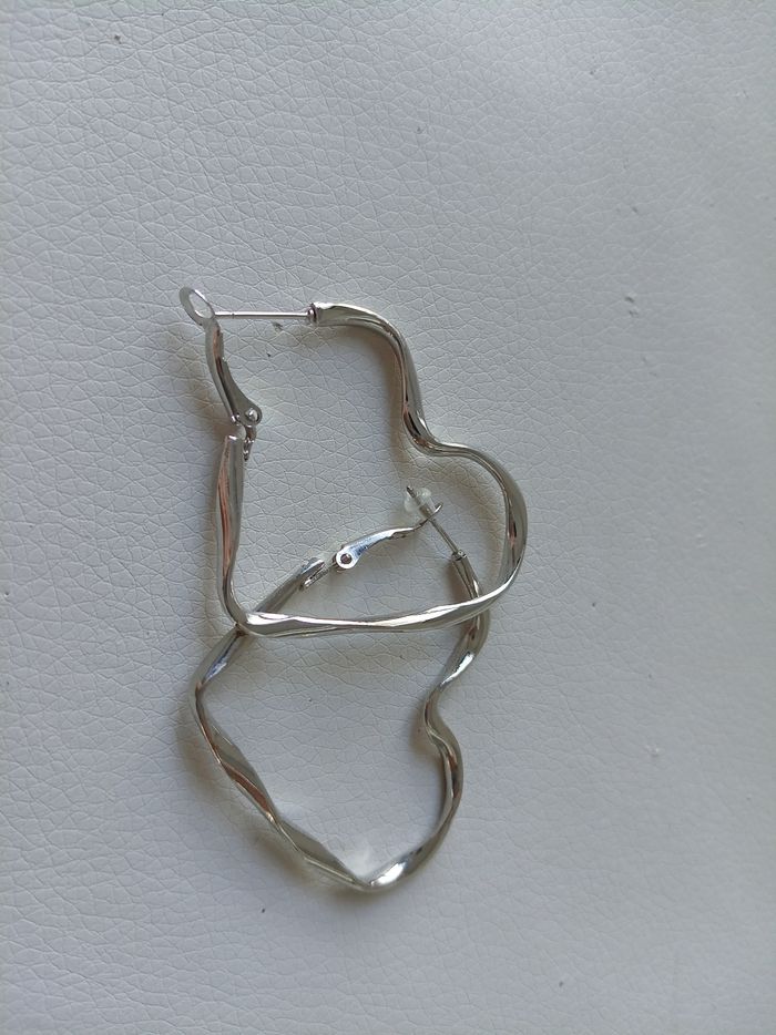 Boucles d'oreilles coeur