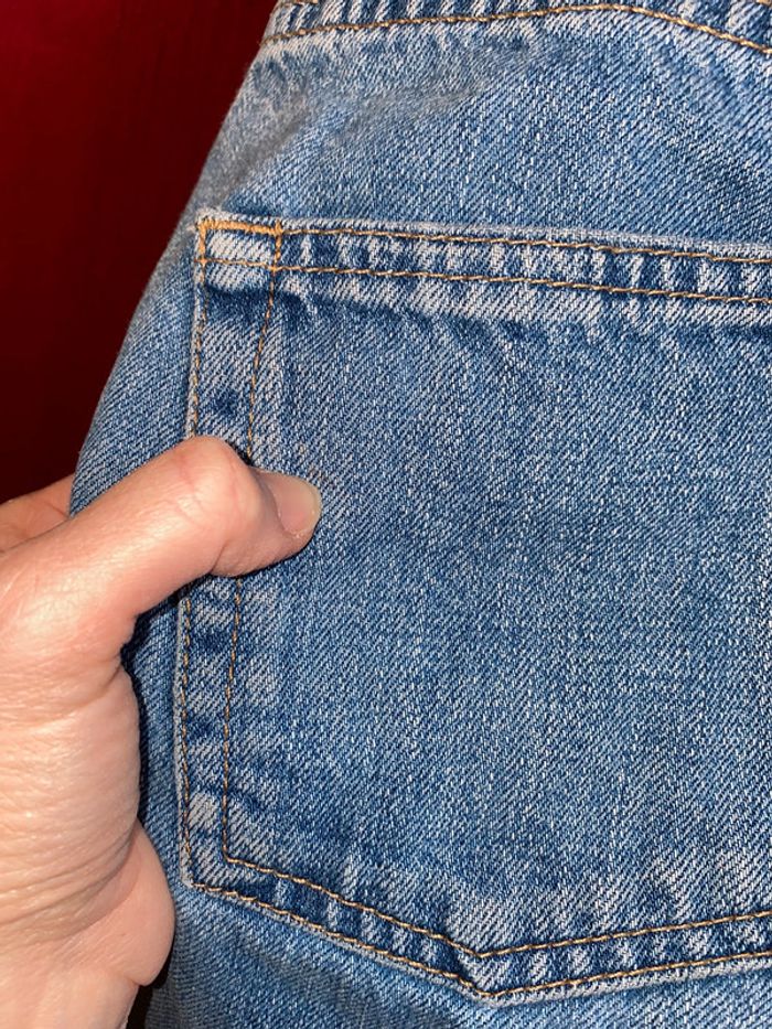 jeans Moto Top Shop coupe Mom taille 26 us deux micro taches sur les poches - photo numéro 4