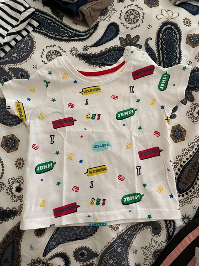 Lot de 6 t-shirt bébé garçons - photo numéro 3