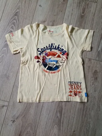 T-shirt jaune Disney