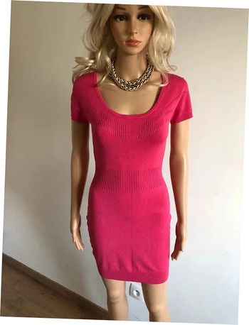 Robe rose neuve à manches courtes Morgan taille S (valeur 45€)