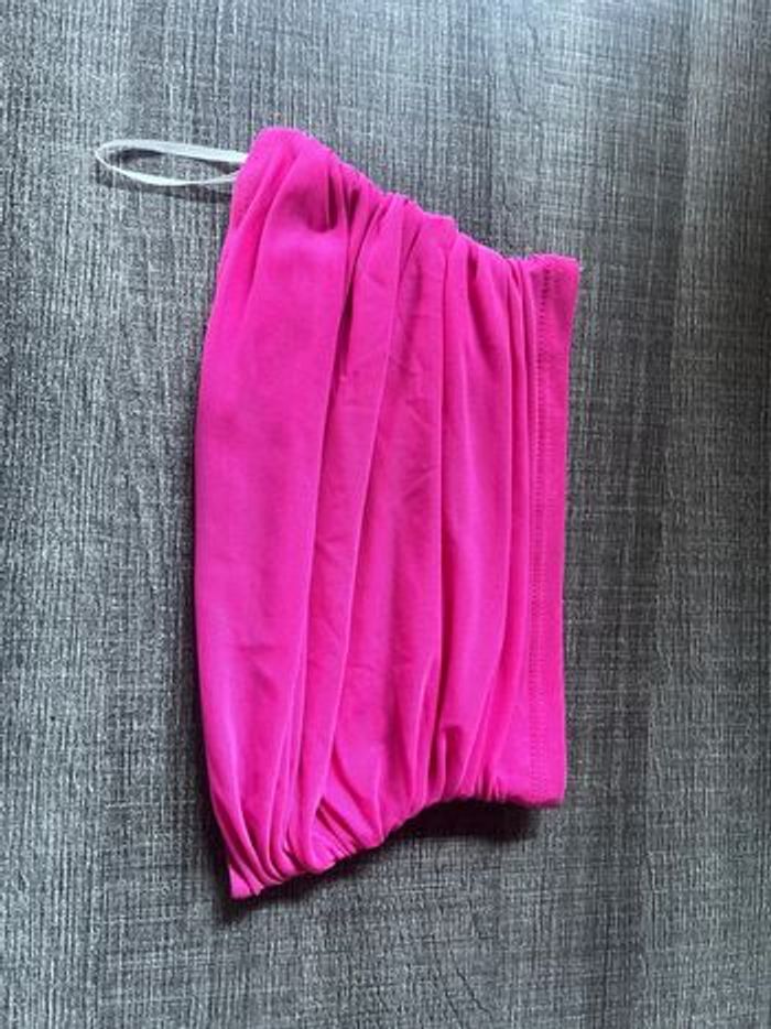CROP, top, rose, taille 34 - photo numéro 2