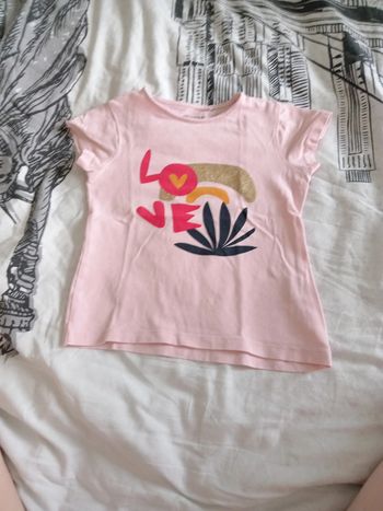 Tee shirt 4 ans fille