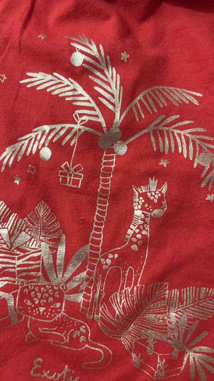 Tte shirt manche longue Noël 18 mois - photo numéro 2