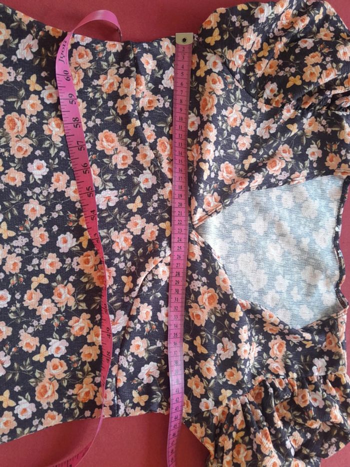 robe courte  fleurie légère Miss Selfridge par Asos neuve taille 40, 42 - photo numéro 6