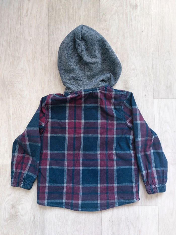 Chemise à carreaux à capuche TAO 2A - photo numéro 2