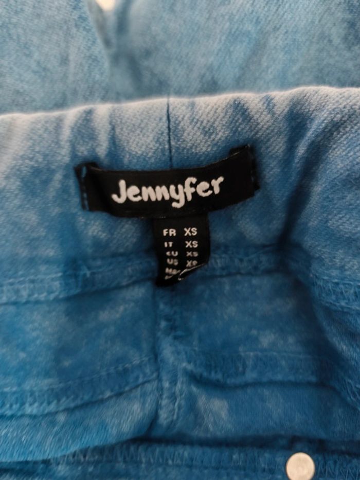 Jegging effet délavé Jennyfer - Bleu clair - Taille XS - Confortable - photo numéro 3